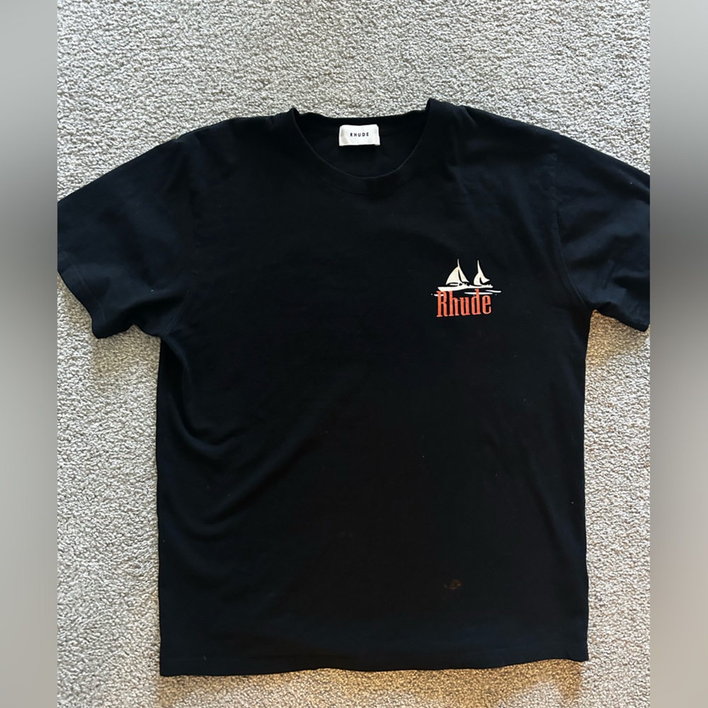 Rhude Black T-Shirt